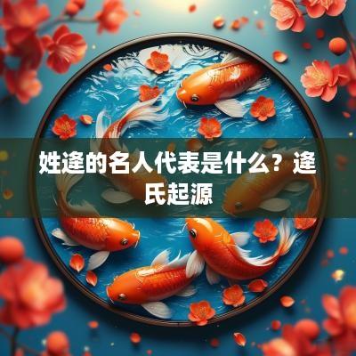 姓逄的名人代表是什么？逄氏起源