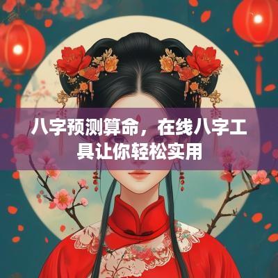 八字预测算命，在线八字工具让你轻松实用