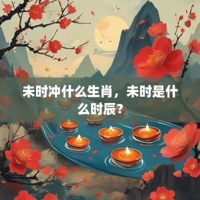 未时冲什么生肖，未时是什么时辰？