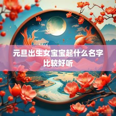 元旦出生女宝宝起什么名字比较好听