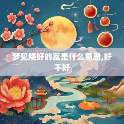 梦见烧好的瓦是什么意思,好不好