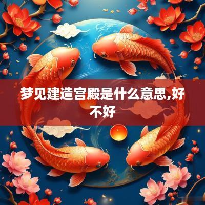梦见建造宫殿是什么意思,好不好
