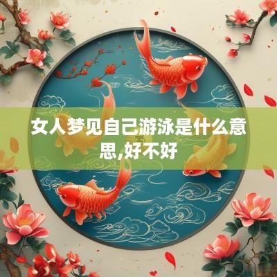 女人梦见自己游泳是什么意思,好不好