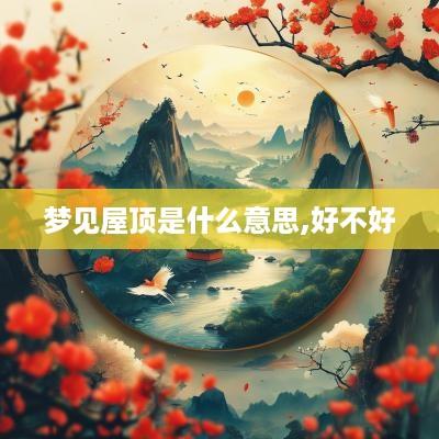 梦见屋顶是什么意思,好不好