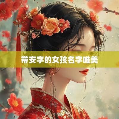 带安字的女孩名字唯美