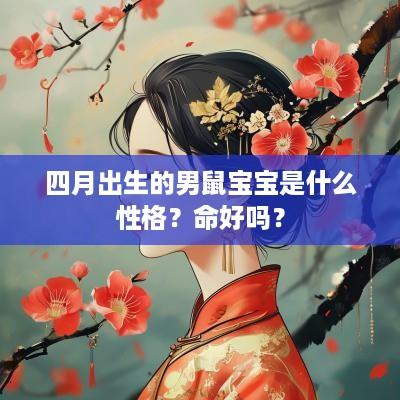 四月出生的男鼠宝宝是什么性格？命好吗？