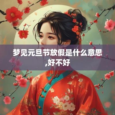 梦见元旦节放假是什么意思,好不好