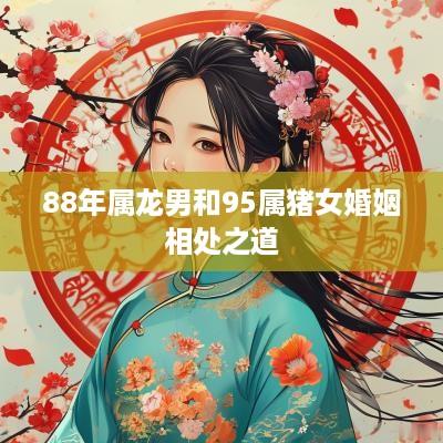88年属龙男和95属猪女婚姻相处之道