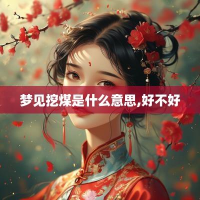 梦见挖煤是什么意思,好不好