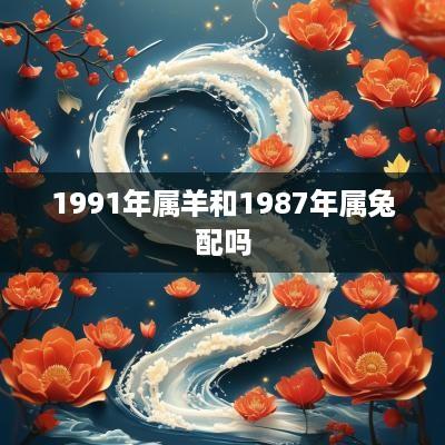 1991年属羊和1987年属兔配吗