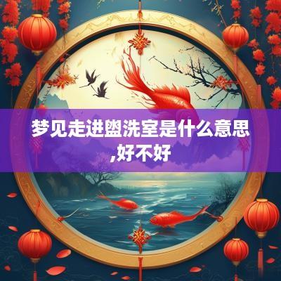 梦见走进盥洗室是什么意思,好不好