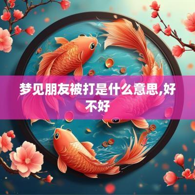 梦见朋友被打是什么意思,好不好