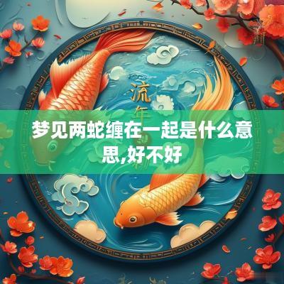 梦见两蛇缠在一起是什么意思,好不好