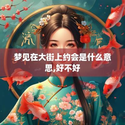 梦见在大街上约会是什么意思,好不好