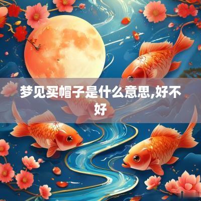 梦见买帽子是什么意思,好不好