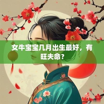 女牛宝宝几月出生最好，有旺夫命？