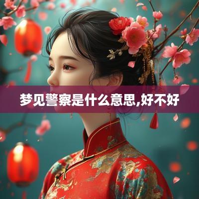 梦见警察是什么意思,好不好