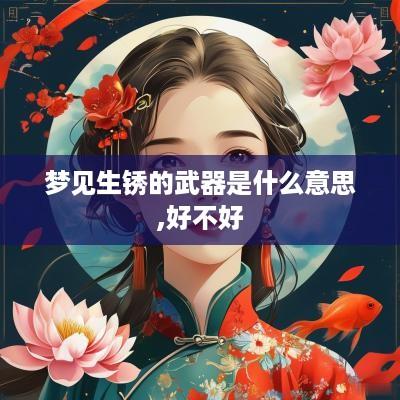 梦见生锈的武器是什么意思,好不好