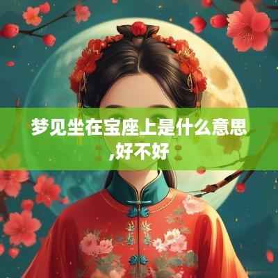 梦见坐在宝座上是什么意思,好不好