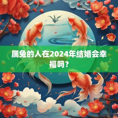 属兔的人在2025年结婚会幸福吗？