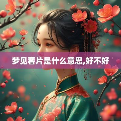 梦见薯片是什么意思,好不好