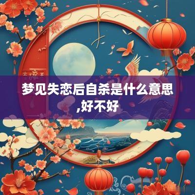 梦见失恋后自杀是什么意思,好不好