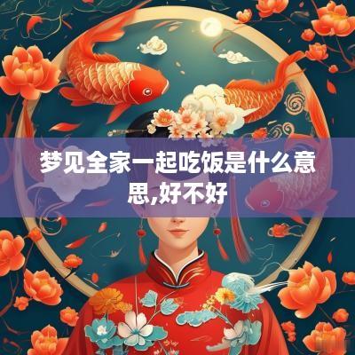 梦见全家一起吃饭是什么意思,好不好