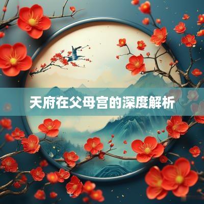 天府在父母宫的深度解析