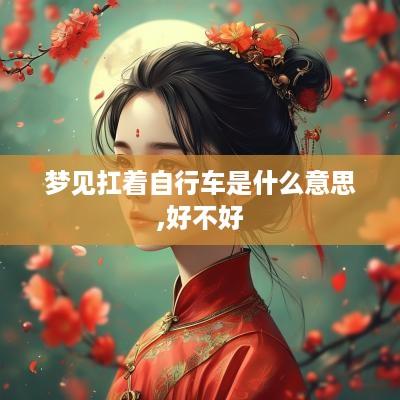 梦见扛着自行车是什么意思,好不好