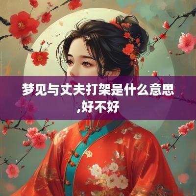 梦见与丈夫打架是什么意思,好不好
