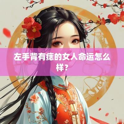 左手背有痣的女人命运怎么样？