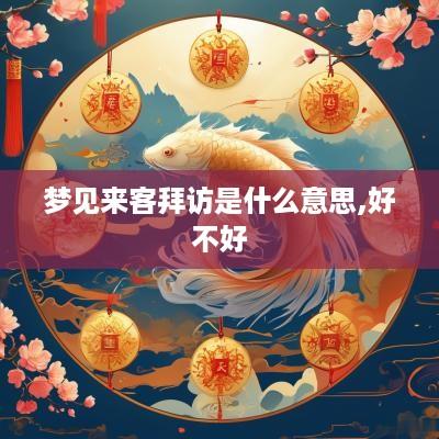梦见来客拜访是什么意思,好不好
