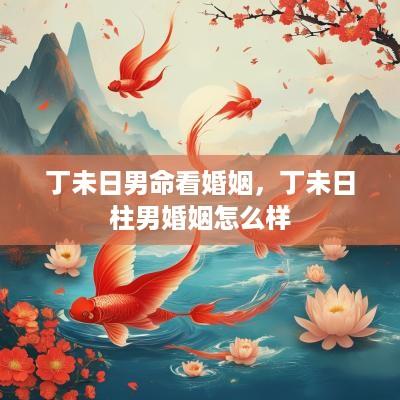 丁未日男命看婚姻，丁未日柱男婚姻怎么样