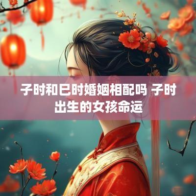 子时和巳时婚姻相配吗 子时出生的女孩命运