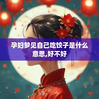 孕妇梦见自己吃饺子是什么意思,好不好