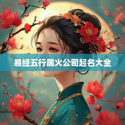 易经五行属火公司起名大全