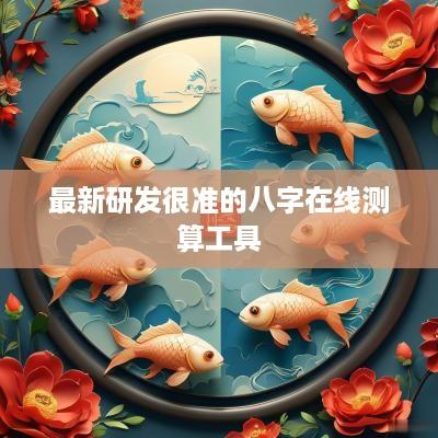 最新研发很准的八字在线测算工具