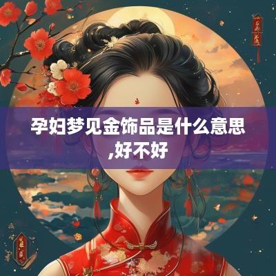 孕妇梦见金饰品是什么意思,好不好