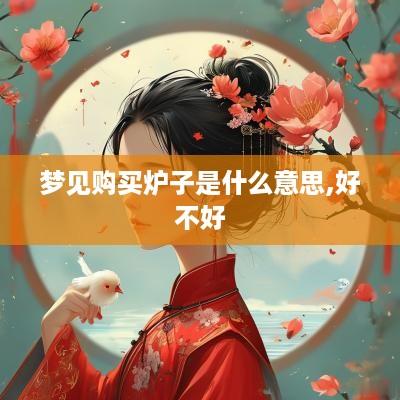 梦见购买炉子是什么意思,好不好
