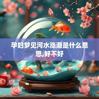 孕妇梦见河水涨潮是什么意思,好不好