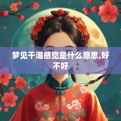 梦见干渴感觉是什么意思,好不好