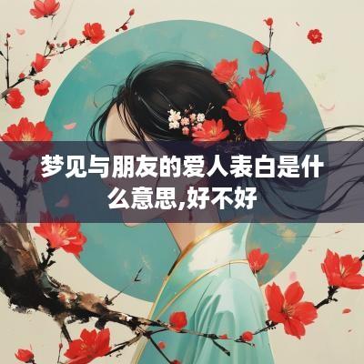 梦见与朋友的爱人表白是什么意思,好不好