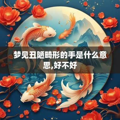 梦见丑陋畸形的手是什么意思,好不好