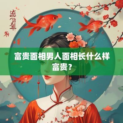 富贵面相男人面相长什么样富贵？