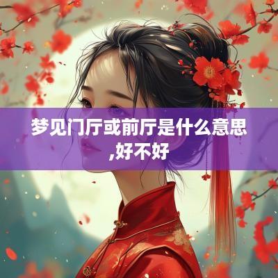 梦见门厅或前厅是什么意思,好不好