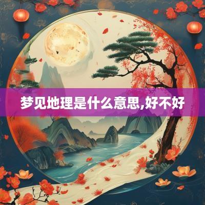 梦见地理是什么意思,好不好