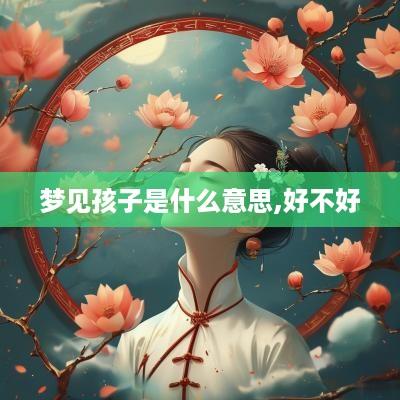 梦见孩子是什么意思,好不好