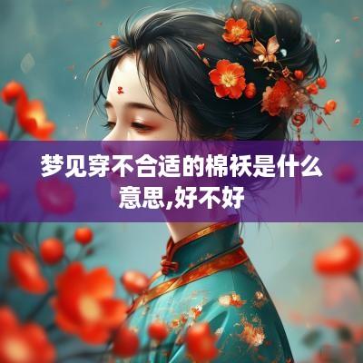 梦见穿不合适的棉袄是什么意思,好不好