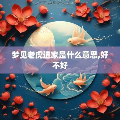 梦见老虎进家是什么意思,好不好