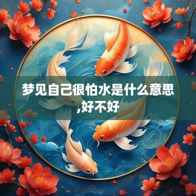 梦见自己很怕水是什么意思,好不好